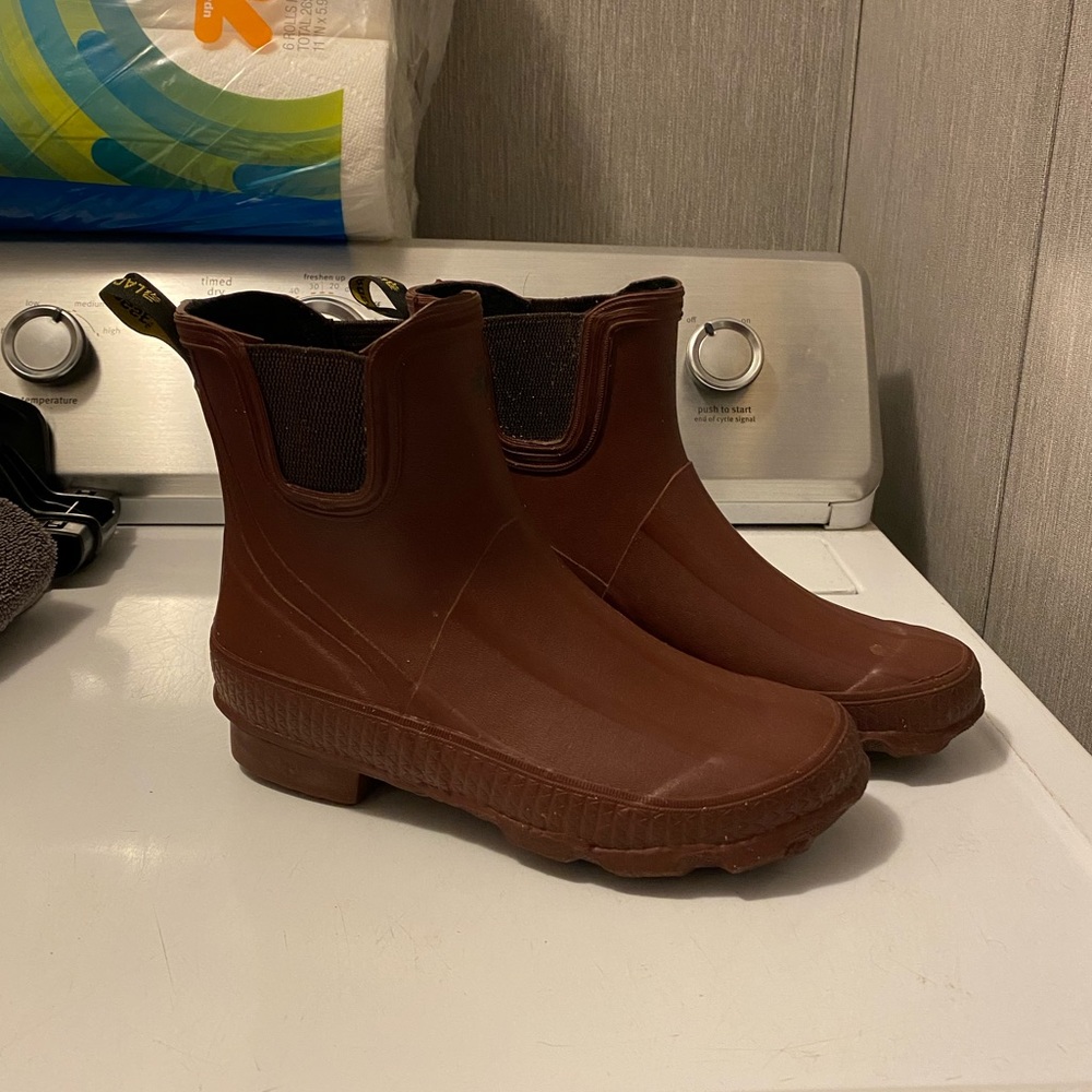 LACROSSE Burgundy Rain Boots